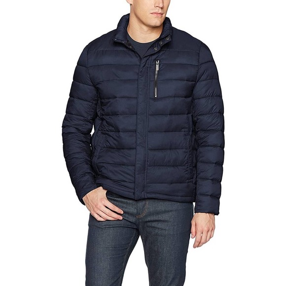 Kenneth Cole Other - Kenneth Cole New York Navy Blue Zip Up Down Jacket Men’s Medium